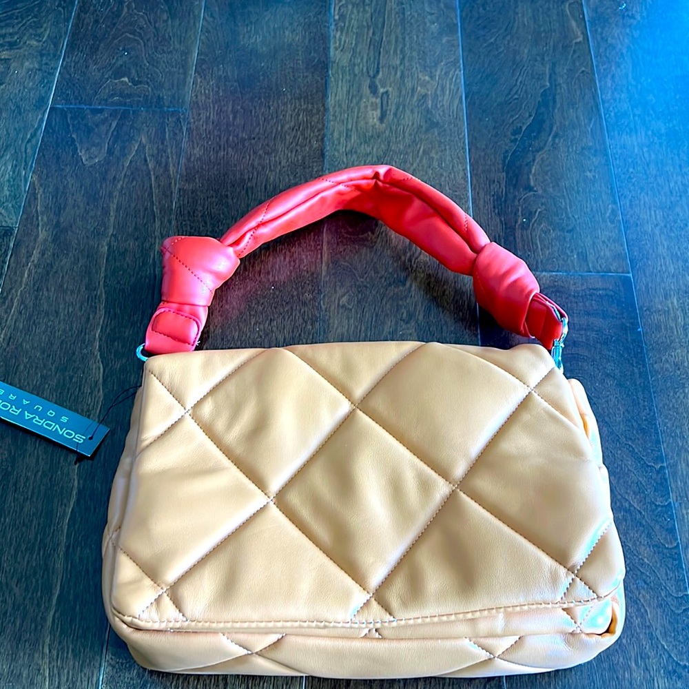 Orange & Red Handbag NWT